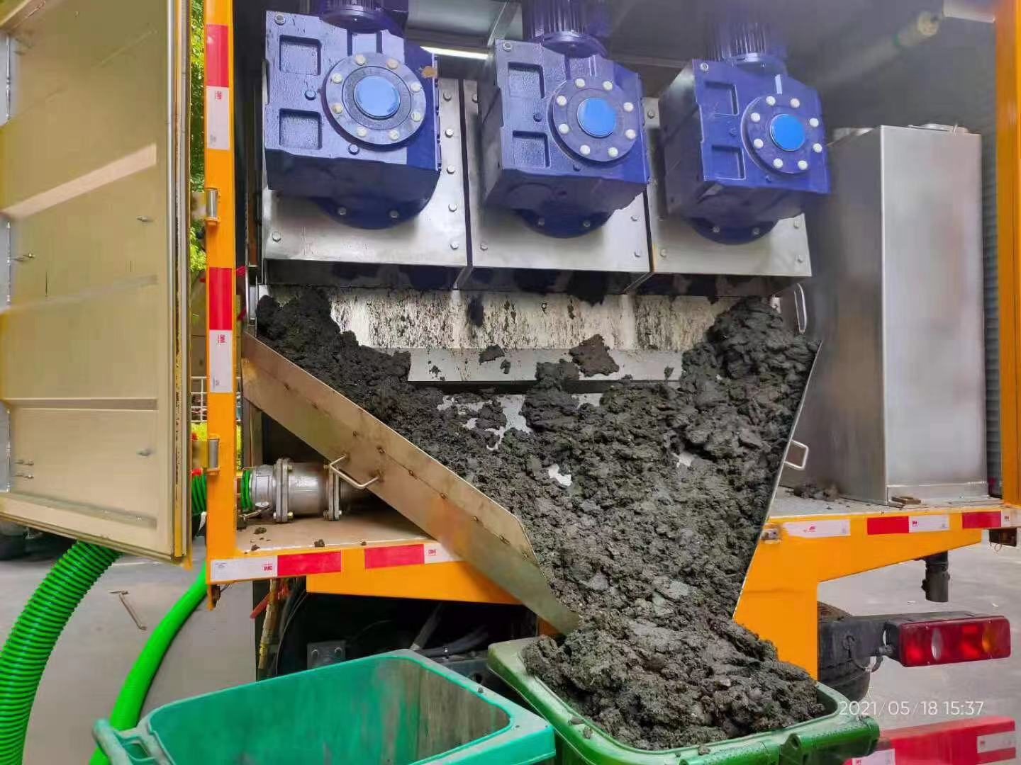 平塘化粪池清掏城市维护站-泥浆净化干湿分离处理